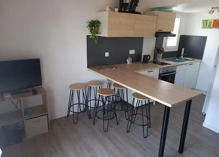 Duplex rénové, 6 pers, clim, wifi, 400m plage